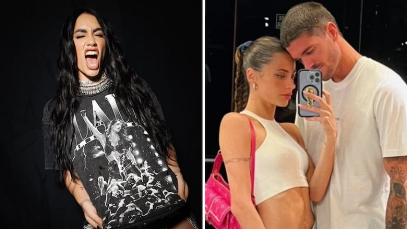 Tini y De Paul sorprendieron en el recital de Lali: el video del que todos hablan